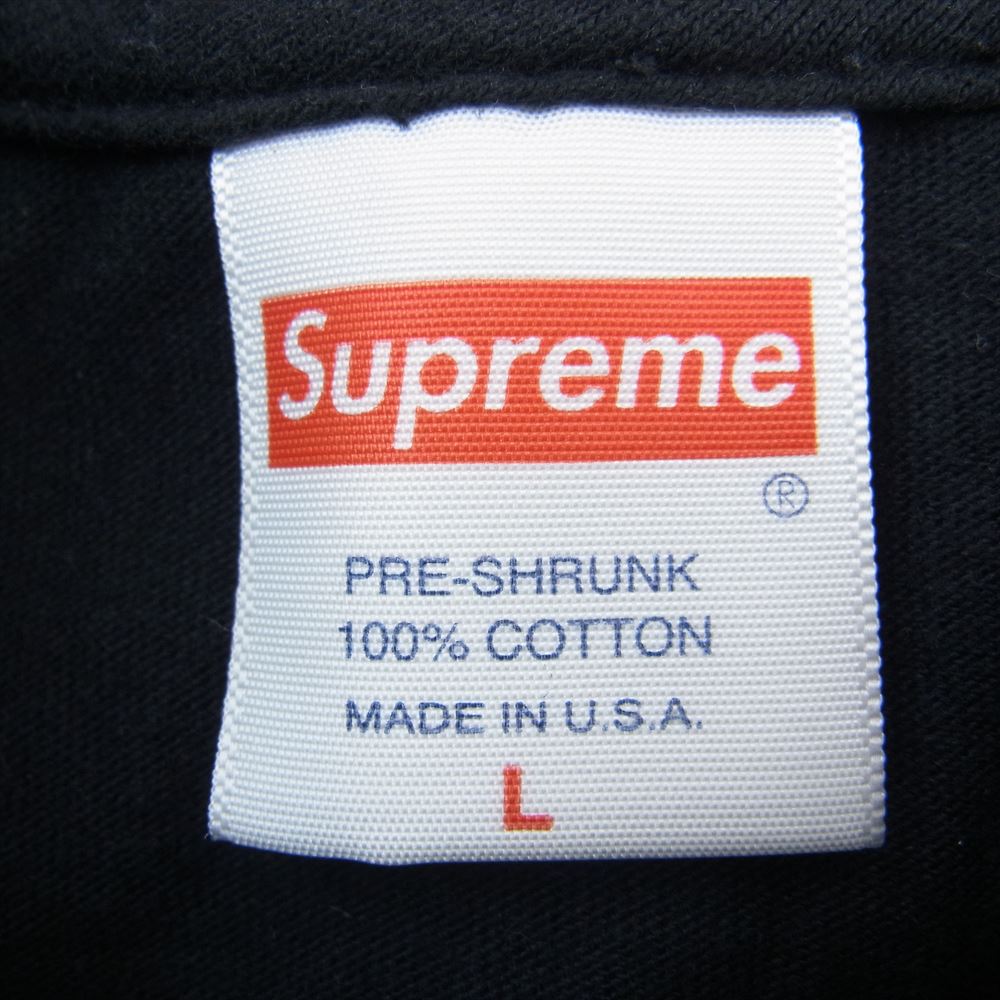 Supreme シュプリーム 20AW Clientele Tee クライアンテル プリント Tシャツ 半袖 ブラック系 L【中古】