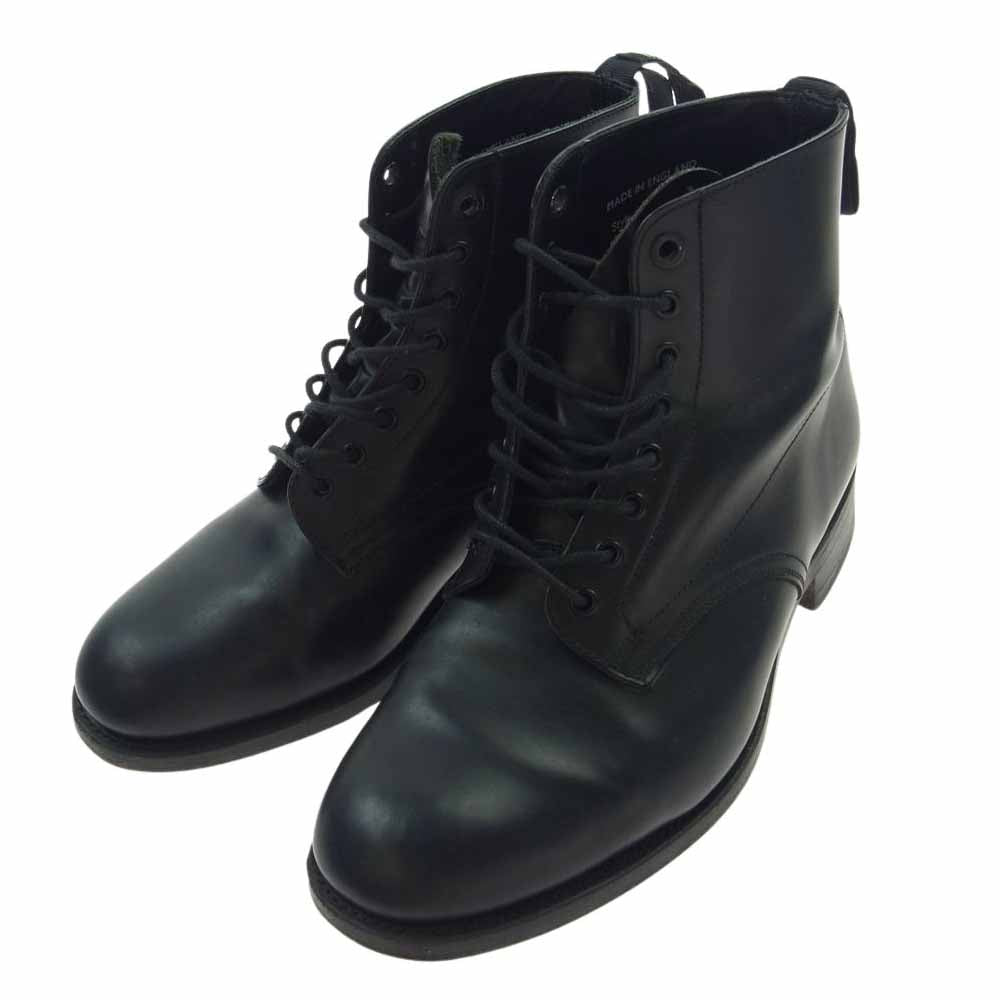 NEIGHBORHOOD ネイバーフッド 8859B × SANDERS サンダース Derby Boot ダービー ブーツ ブラック系 US9.5【中古】 NEIGHBORHOOD ネイバーフッド 8859B × SANDERS サンダース Derby Boot