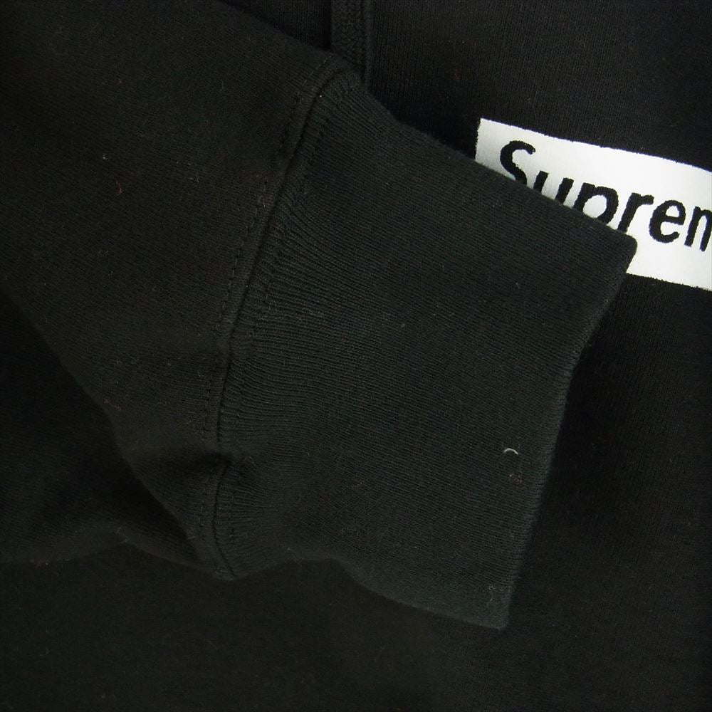Supreme シュプリーム 23AW CATWOMAN HOODED SWEATSHIRT キャットウーマン ロゴプリント フーデッド スウェットシャツ パーカー フーディー ブラック系 L【新古品】【未使用】【中古】