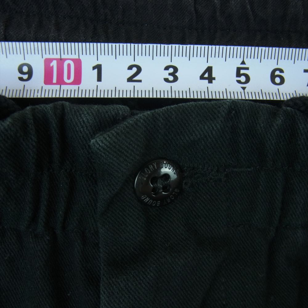 COOTIE クーティー 2タック ワイド イージー パンツ 日本製 ブラック系 S【中古】