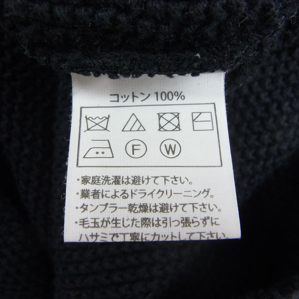 COOTIE クーティー CTE-20S304 Seed Stitch Knit Vest ニット ベスト ブラック系 M【中古】