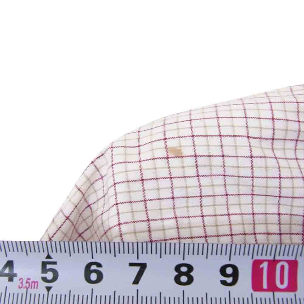 Brooks Brothers ブルックスブラザーズ Vintage ヴィンテージ 90’s 長袖 ボタンダウン 長袖 チェック シャツ ホワイト系 15 1/2 4【中古】