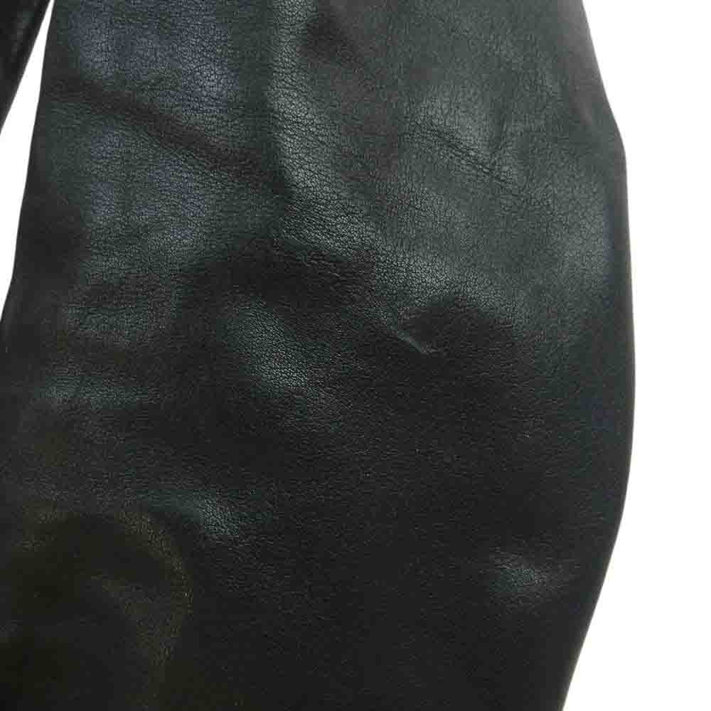 SAINT LAURENT サンローラン 14AW 361845 Y5GF1 エディ期 国内正規品 L01 シングル ライダース レザー ジャケット ブラック系 46【中古】