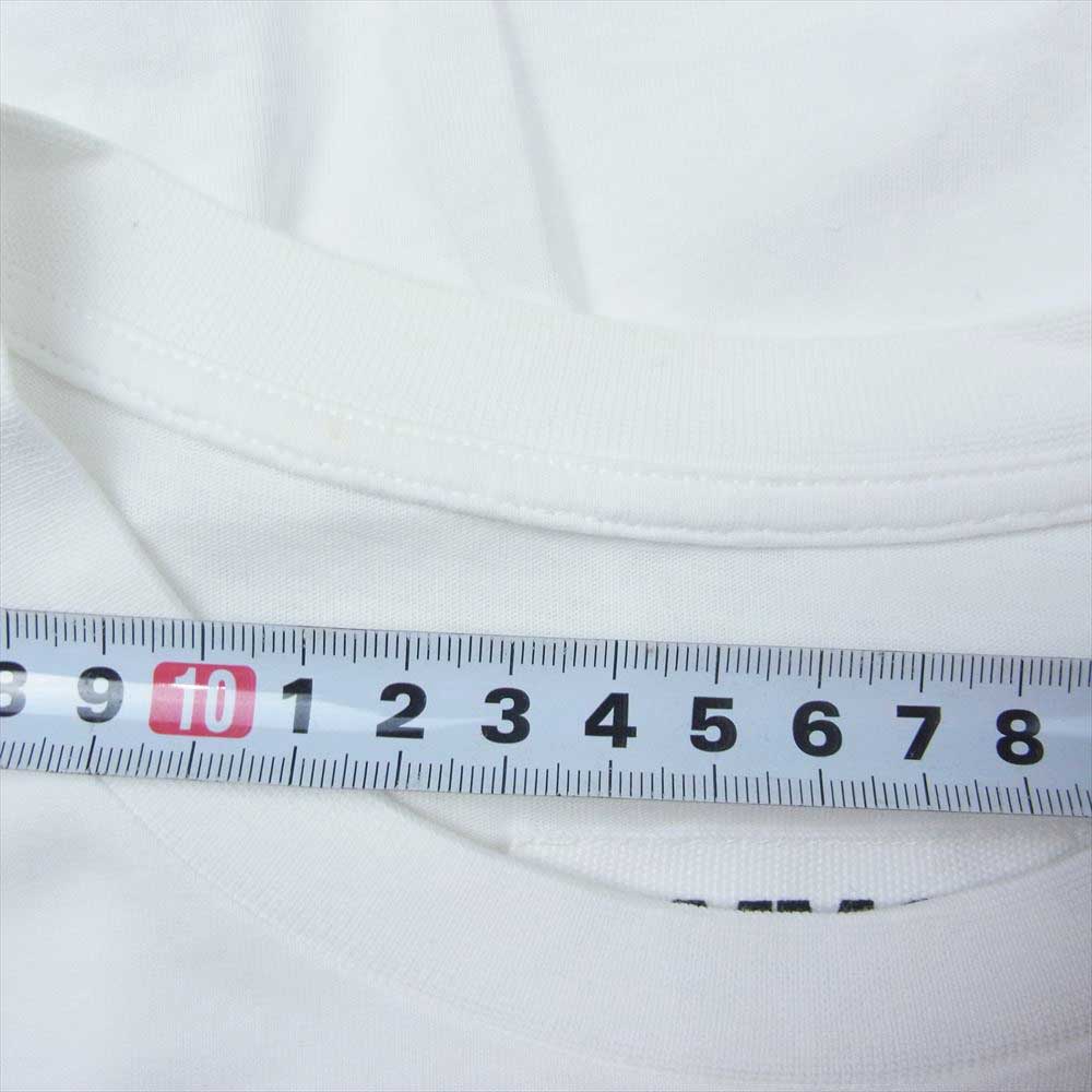 MAISON MARGIELA メゾンマルジェラ MM6 エムエムシックス S32GC0445 S22937 16AW アーム変形 カットソー 半袖 Tシャツ ホワイト系 M【中古】