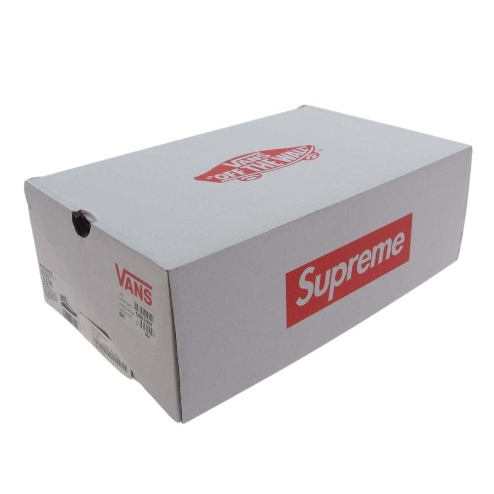 Supreme シュプリーム 23SS VN0A5FCGWHT × Vans Dollar Skate Grosso Mid バンズ ドルモチーフ スケート グロッソ スニーカー マルチカラー系 27.5cm【中古】