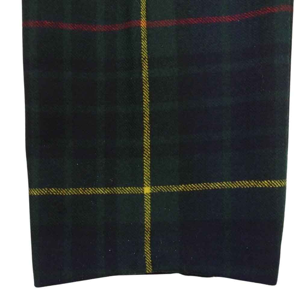 ヴィンテージ 8405-99-354-2602 NATO ウール チェック トラウザーズ パレードパンツ セレモニーパンツ マクミラン アンシェント タータン スラックス ネイビー系 サイズ表記無【中古】