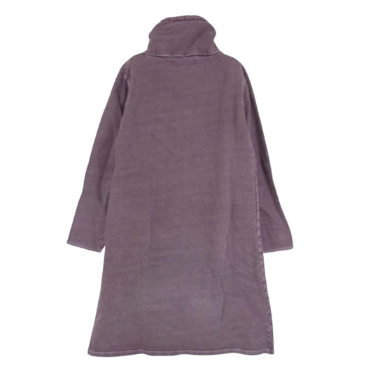 グッドオン ROLL NECK SWEAT ONE PIECE ロールネック スウェット ワンピース 茶系 パープル系 S【中古】