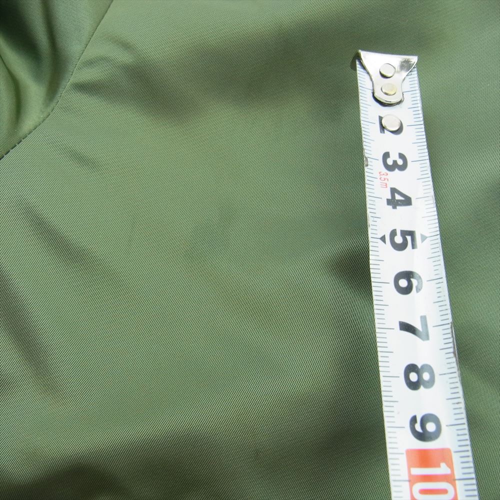 ALPHA アルファ レディース MA-1 フライト ジャケット モスグリーン系 M【中古】