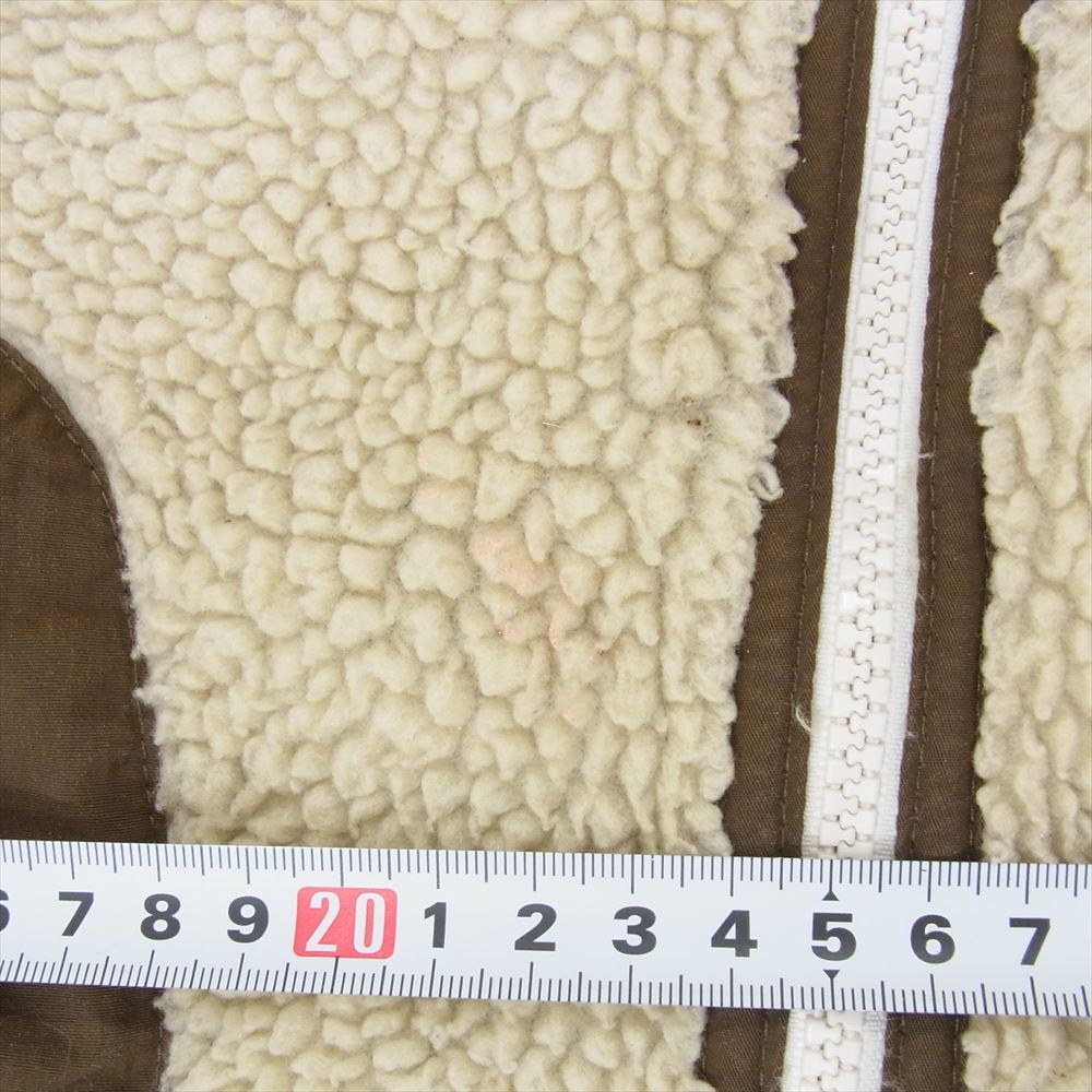 patagonia パタゴニア 11AW 65617 11年製 Kids Retro-X Vest キッズ レトロ エックス フリース ベスト オフホワイト系 Kids L (12)【中古】