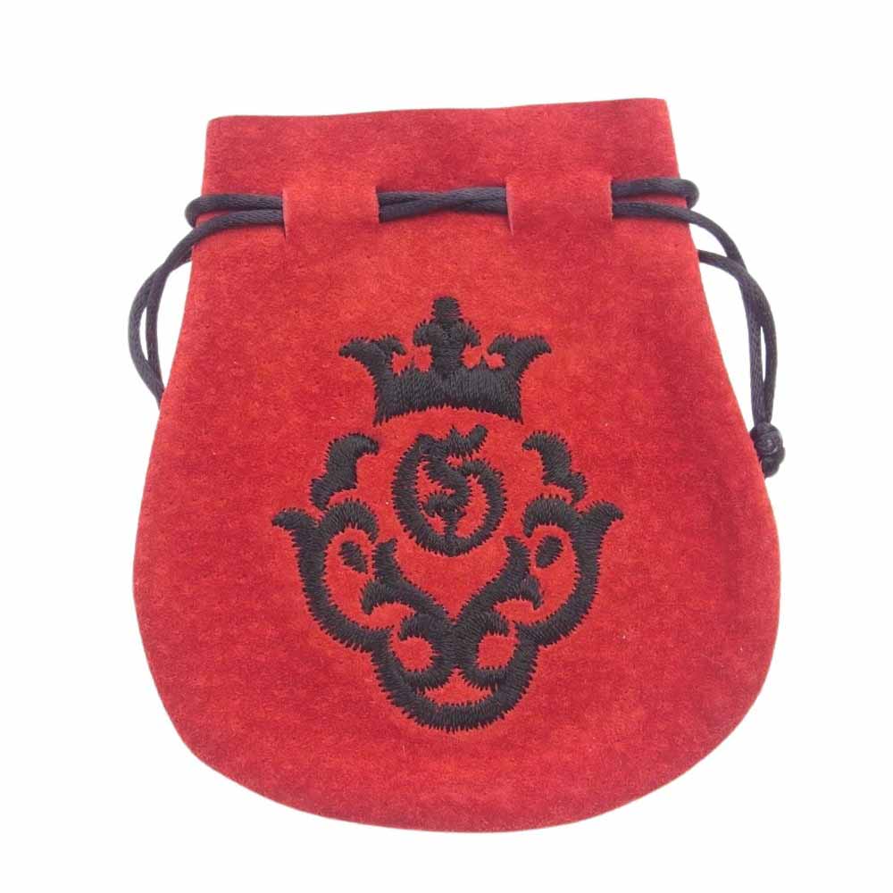 GABOR ガボール Gaboratory International ガボラトリーインターナショナル ギャランティ付属 クロスオーバル スカルTバー ネックレスチェーン シルバー系【中古】