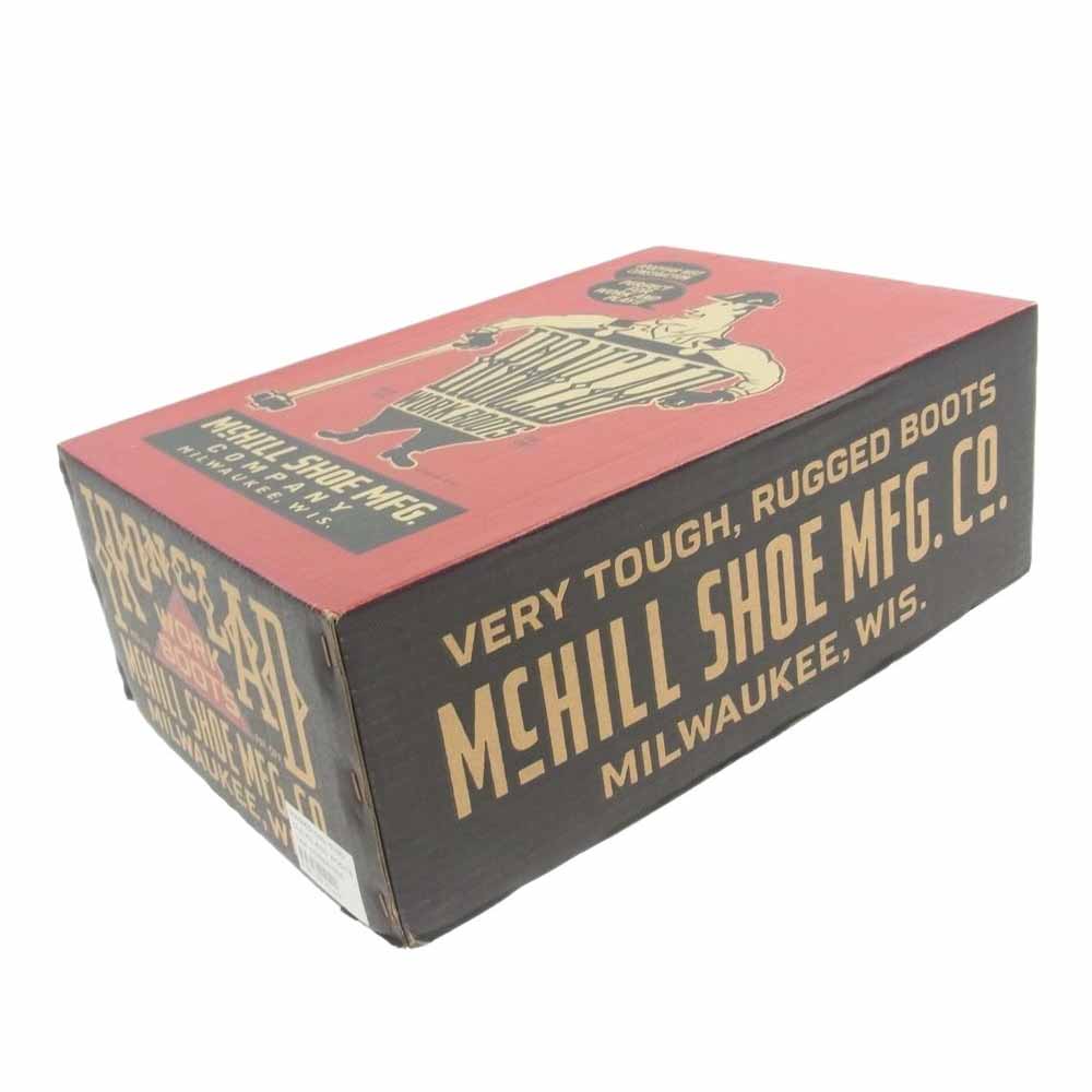 TOY'S McCOY トイズマッコイ McHILL IRONCLAD マックヒル アイアンクラッド クリーブランド ブーツ ブラウン系 7.5【極上美品】【中古】