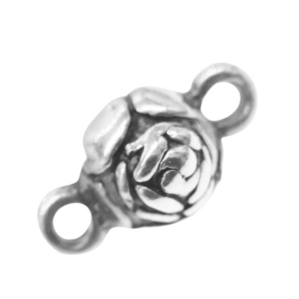 ROYAL ORDER ロイヤルオーダー ROSEBEAD SMOOTH HEART ローズビーズ ウィズ 1ハート ブレスレット シルバー系【中古】