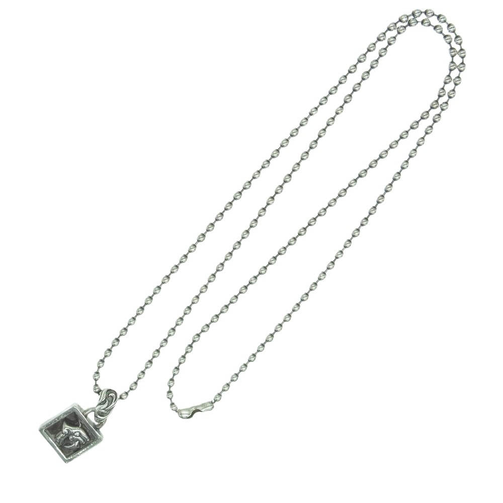 CHROME HEARTS クロムハーツ(原本無) FRAMED CELTIC フレームドケルティック チャーム ネックレス シルバー系【中古】