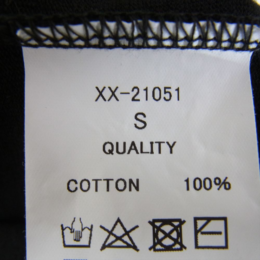 ANDFAMILYS アンドファミリー XX-21051 CN Tee Big Chug クルーネック ポケット 半袖 Tシャツ ブラック系 S【美品】【中古】