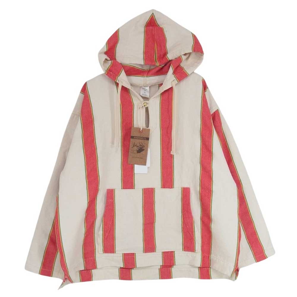 ANDFAMILYS アンドファミリー JK-2310753 DRUG RUG HOODIE ドラッグ 