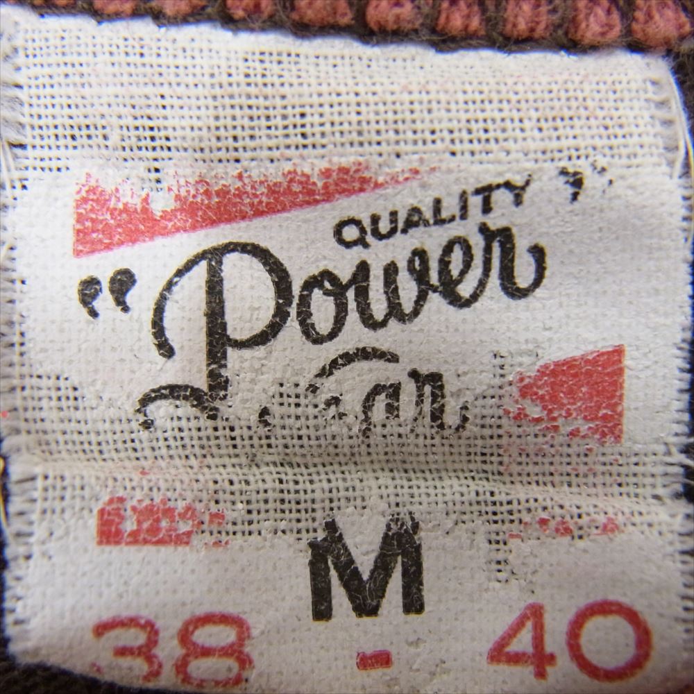 FREEWHEELERS フリーホイーラーズ POWER WEAR パワーウェア 半袖 Tシャツ ブラウン系 M【中古】