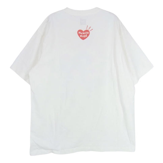 HUMAN MADE ヒューマンメイド XX27TE003 KEIKO SOOTOME T-SHIRT ケイコ ソオトメ Tシャツ ホワイト系 L【新古品】【未使用】【中古】