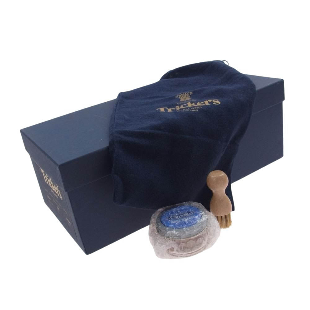 Tricker's トリッカーズ M5633 BOURTON ACORN ANTIQUE バートン ウィングチップ シューズ ブラウン系 8【極上美品】【中古】