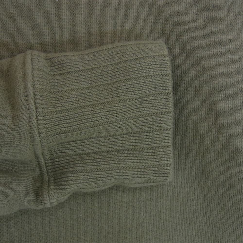 Nigel Cabourn ナイジェルケーボン 8045-00-20017 フレンチテリー ショールカラー スウェット カーキ系 46【中古】