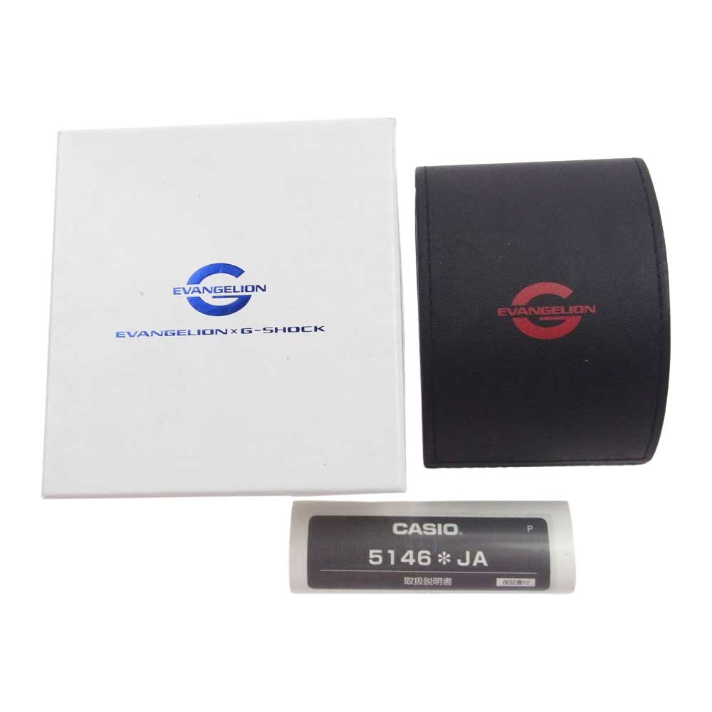 G-SHOCK ジーショック GA-110PS-7AJR × EVANGELION エヴァンゲリオン 綾波レイ プラグスーツモデル アナデジ 腕時計 ウォッチ 不動品 ホワイト系【中古】