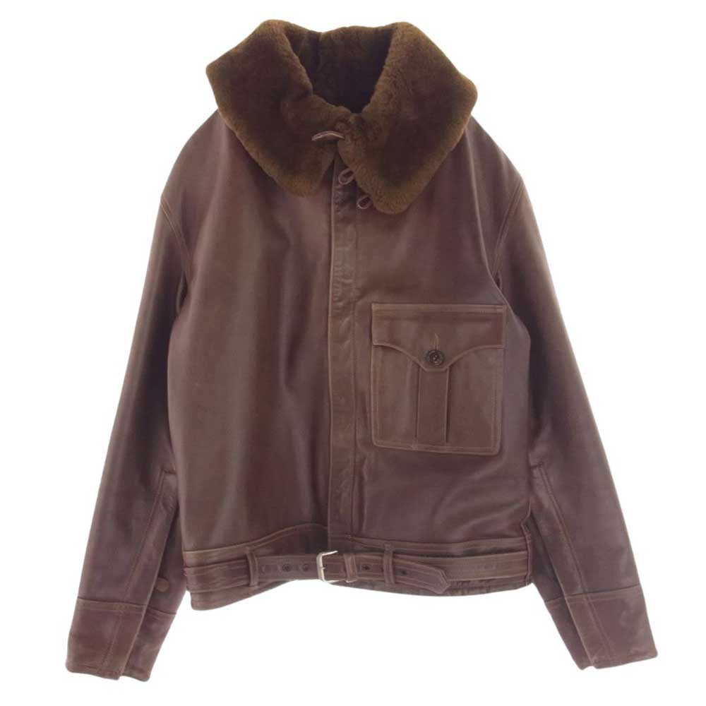 Buzz Rickson's バズリクソンズ ジャケット BR80074 B-2 ホースハイド 馬革 レザー フライト ジャケット ブラウン系 40【中古】 Buzz Rickson's バズリクソンズ BR80074 B-2 ホースハイド 馬革 レザー