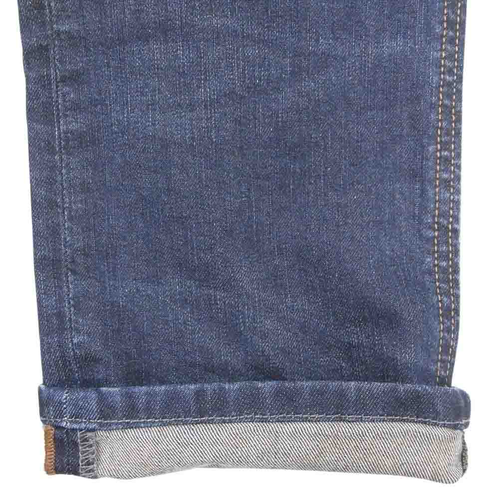 DIESEL ディーゼル DNA イタリア製 THAVAR 田バー ストレッチ デニム ダメージ加工 スキニー パンツ インディゴブルー系 30【中古】