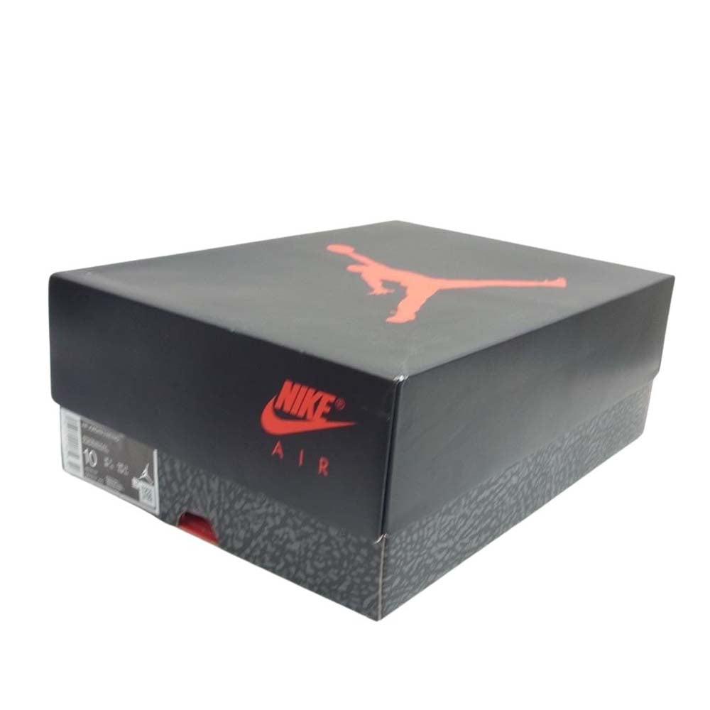 NIKE ナイキ DN3707-160 AIR JORDAN 3 RETRO エアジョーダン3 レトロ ファイヤーレッド スニーカー ホワイト系 レッド系 28cm【新古品】【未使用】【中古】