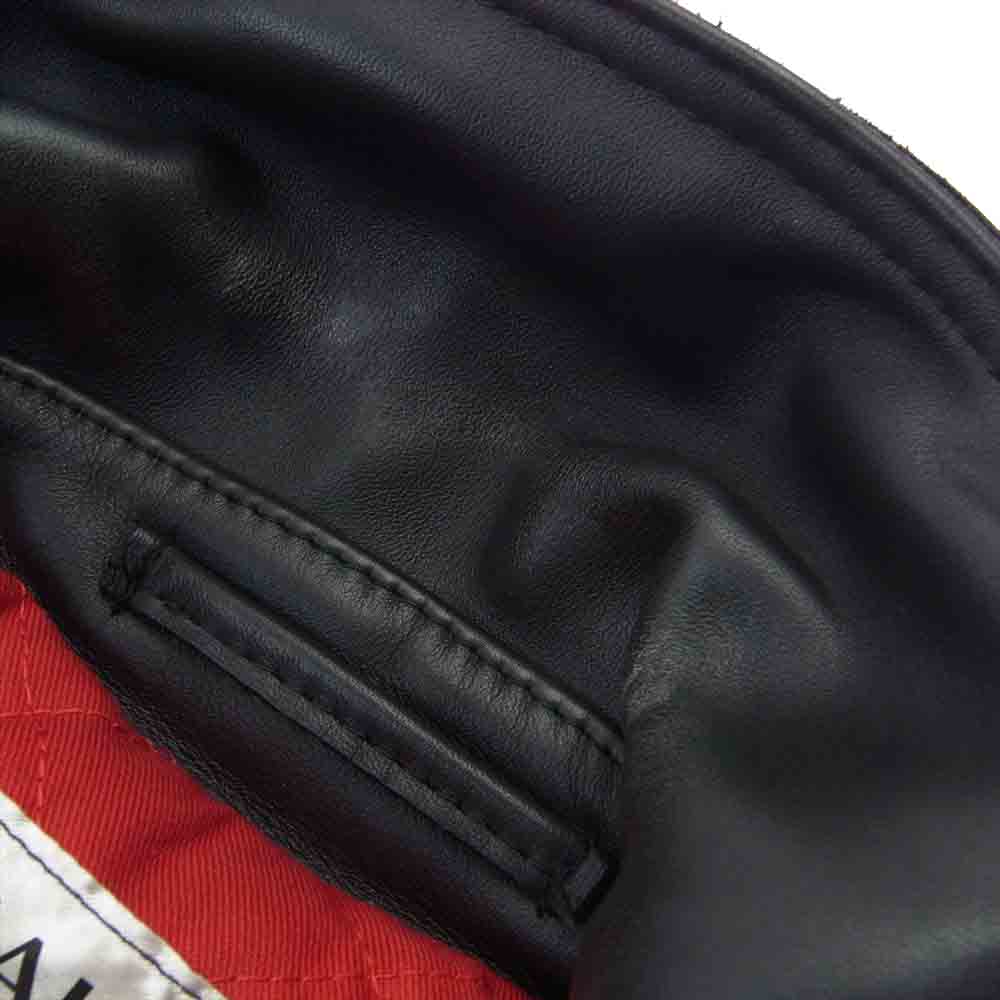 Lewis Leathers ルイスレザー 391T LIGHTNING TIGHT FIT ライトニング タイトフィット カウハイド ダブルライダースジャケット ブラック系 36【中古】