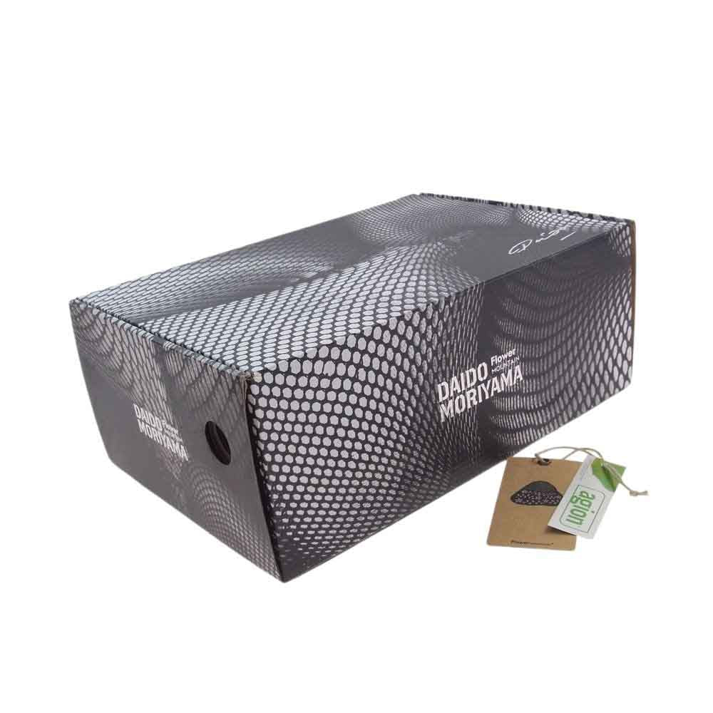 フラワーマウンテン FM65015 RAIKIRI 森山大道 コラボレーション モノクローム スニーカー ブラック系 25cm【中古】