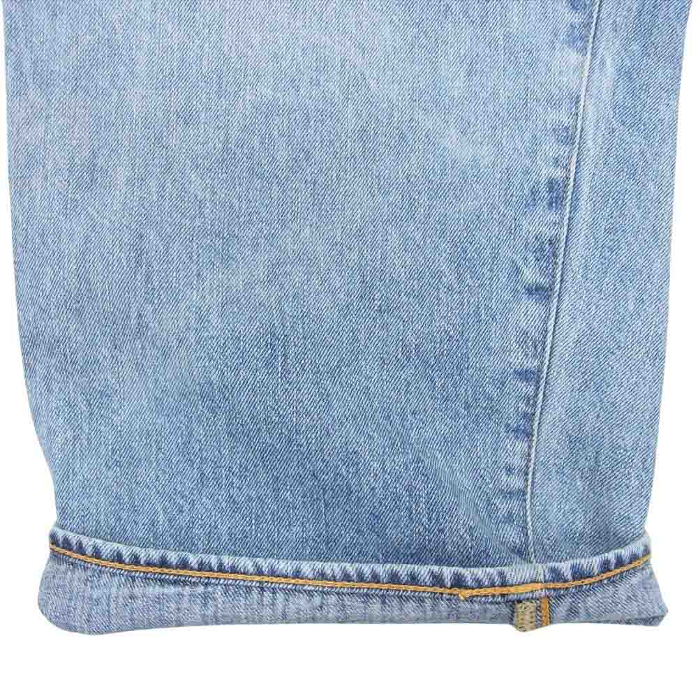 COMOLI コモリ X01-03004 5P ブリーチ デニムパンツ インディゴブルー系 1【中古】