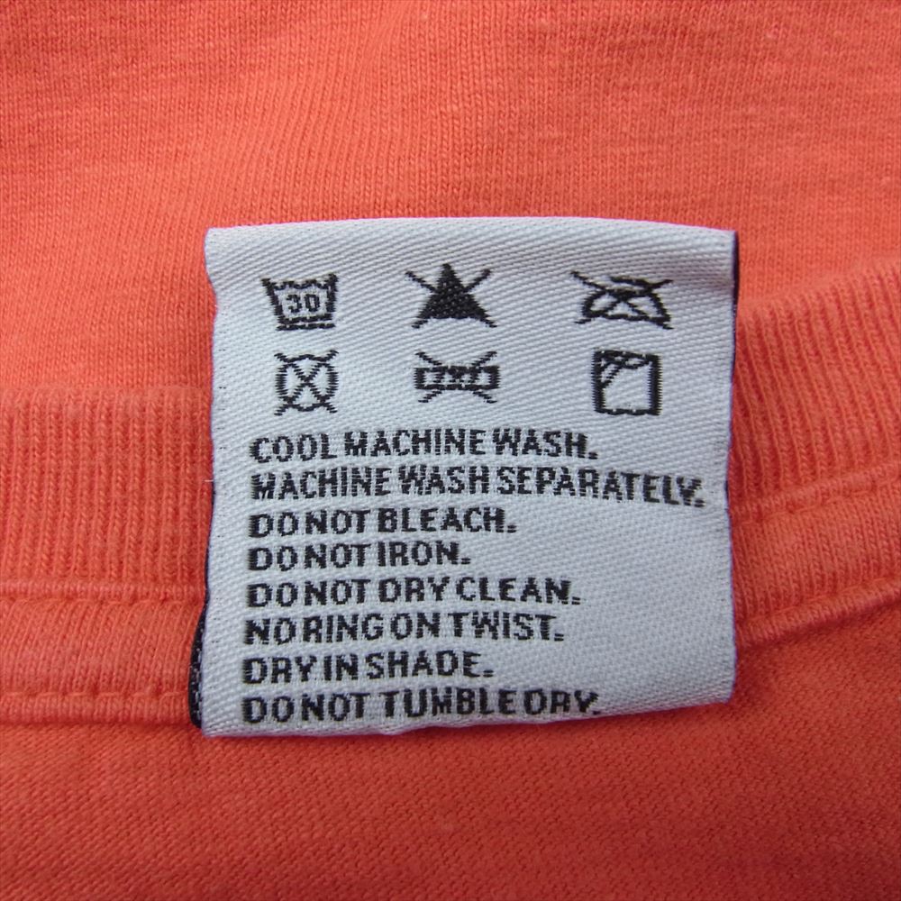 TMT ティーエムティー TMT STAR プリント 半袖 Tシャツ オレンジ系 S【中古】