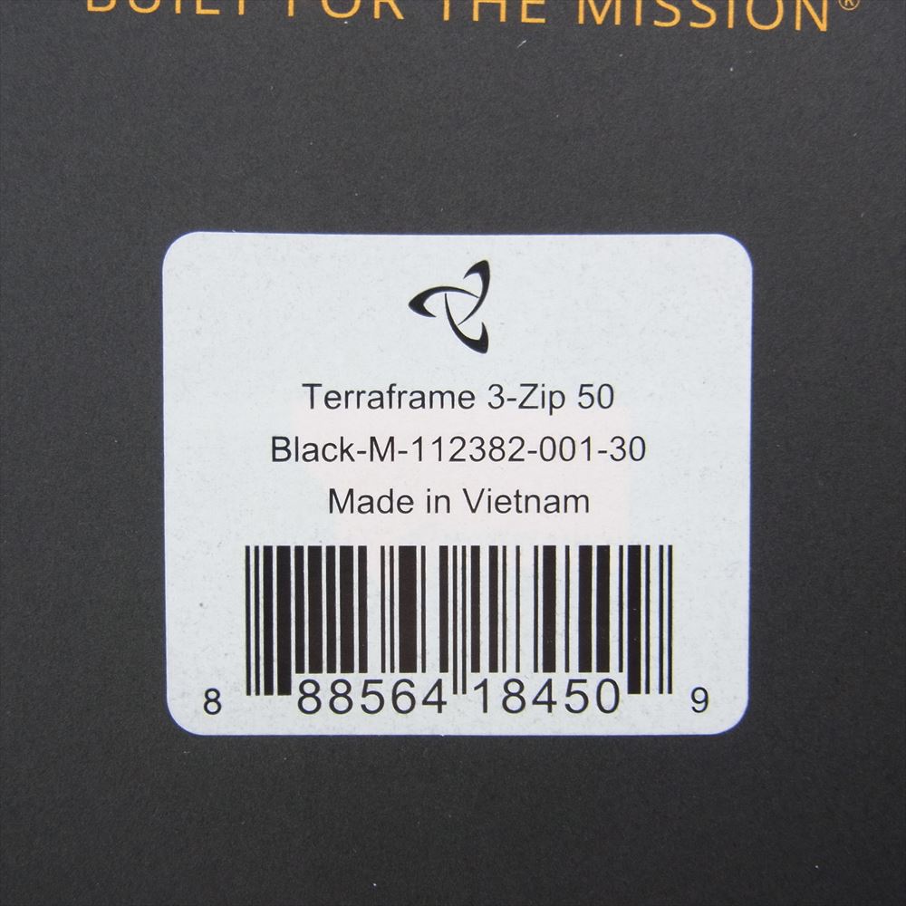 MYSTERY RANCH ミステリーランチ 112382-001-30 Terraframe 3-Zip 50 Black-M テラフレーム リュック バックパック ブラック系【新古品】【未使用】【中古】