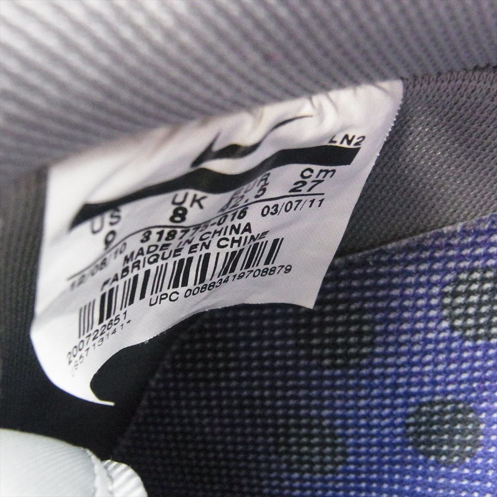 NIKE ナイキ 318775-016 AIR FORCE 1 LOW PREMIUM エアフォース ワン ロープレミアム ローカットスニーカー グレー系 27cm【中古】