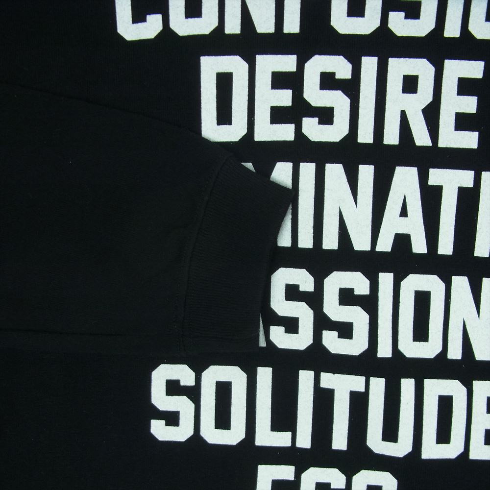 WTAPS ダブルタップス 142ATDT-CSM17 DESIGN L/S プリント 長袖 Tシャツ カットソー ブラック系 S【極上美品】【中古】