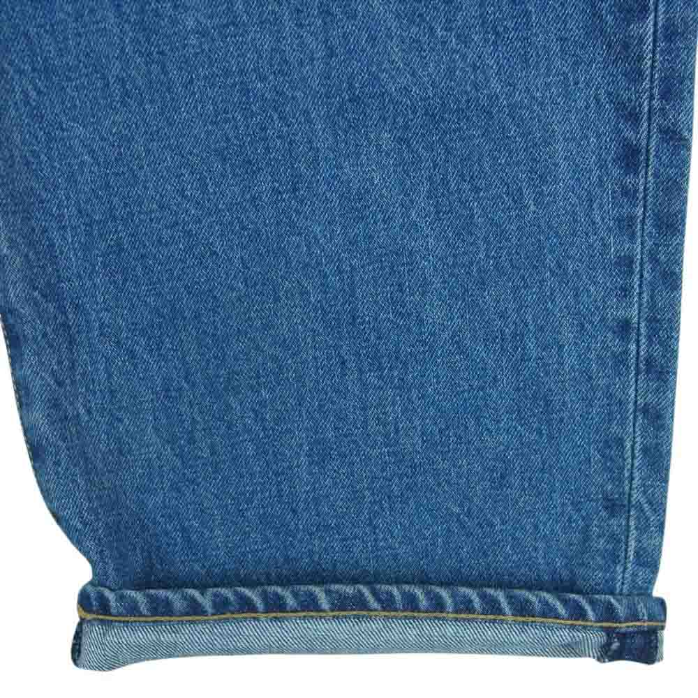 WTAPS ダブルタップス 23AW 232WVDT-PTM04 BLUES STRAIGHT TROUSERS COTTON. DENIM 14oz デニム ストレート ジーンズ パンツ LONG LIVE インディゴブルー系 33 × 26【美品】【中古】