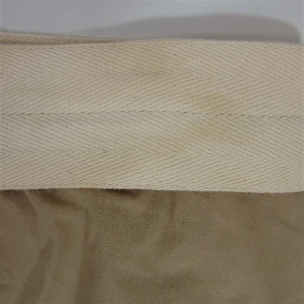 LOEWE ロエベ 28003861 国内正規品 ロングスカート ワイドシルエット カットオフ ベージュ系 42【美品】【中古】