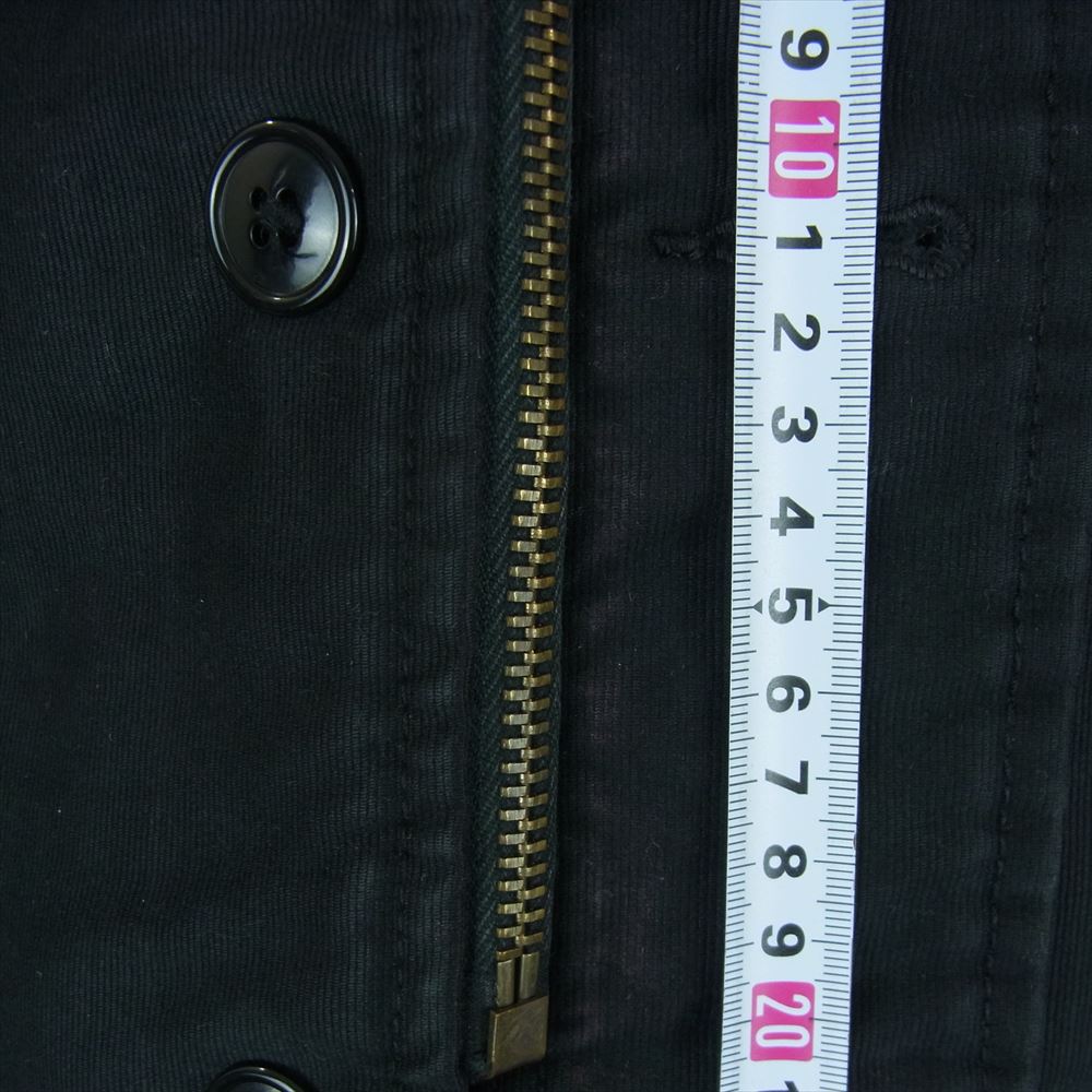WACKO MARIA ワコマリア 12AW-ARY-13 バッグ ロゴ デッキ フライト ジャケット 日本製 ブラック系 M【中古】