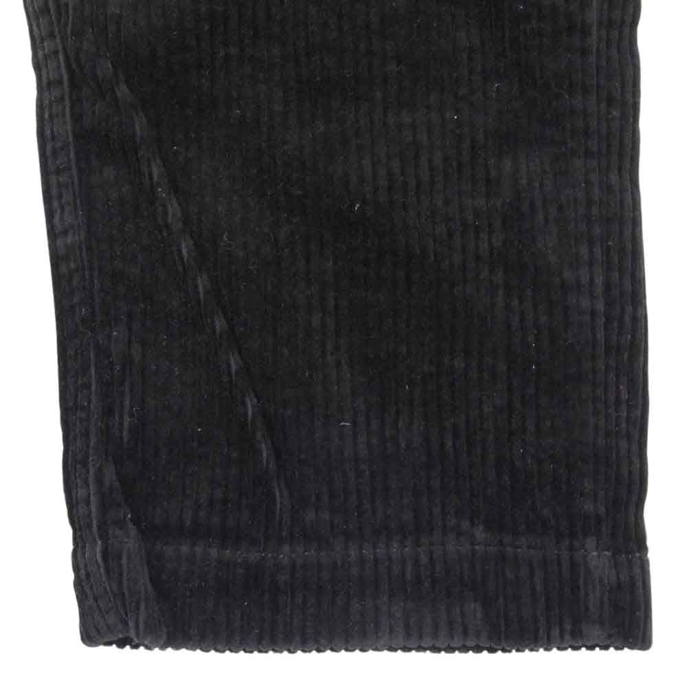 LOST CONTROL ロストコントロール L17A2-3031 Corduroy Wide Pants フライボタン コーデュロイ ワイドパンツ ブラック系 2【中古】