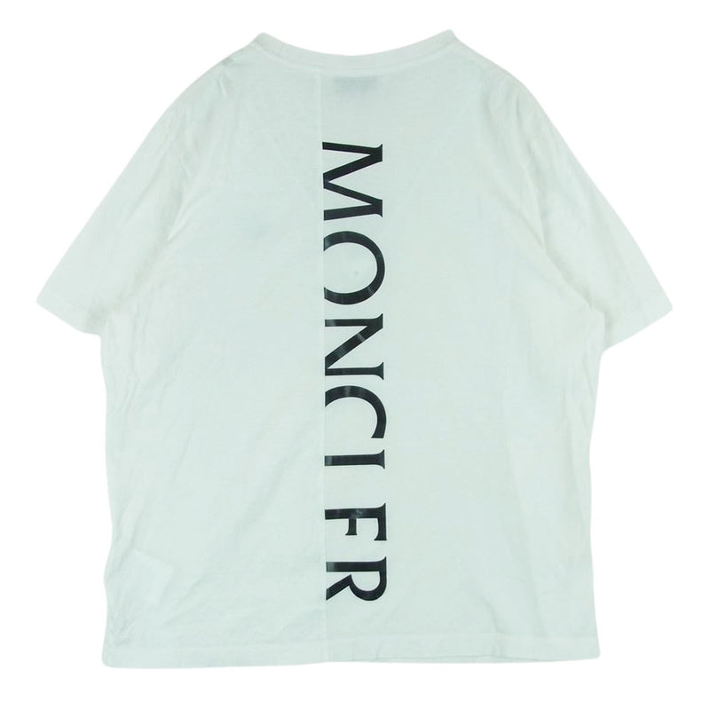 MONCLER ロゴパッチTシャツ　ホワイト　L53900円