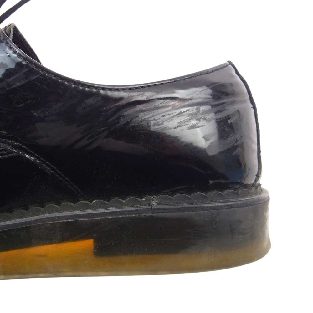 DIESEL ディーゼル KALLING エナメル シューズ ブラック系 43 28cm【中古】