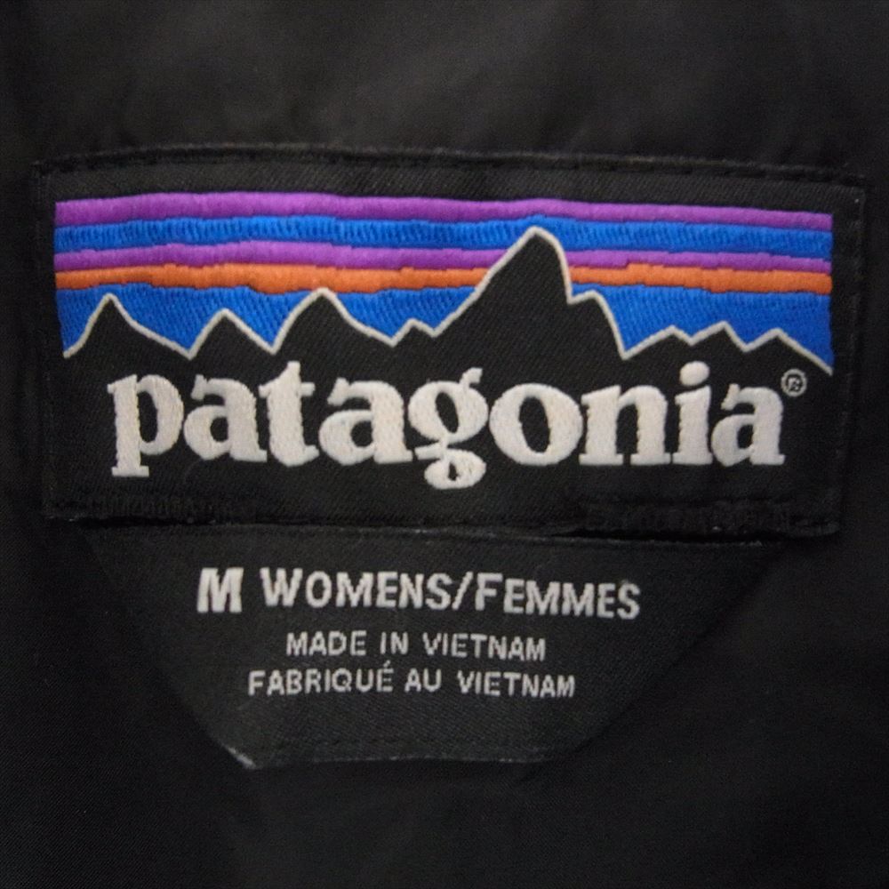 patagonia パタゴニア 20AW 26870 ウィメンズ ナノパフ パーカ 中綿 コート ブラック系 M【中古】