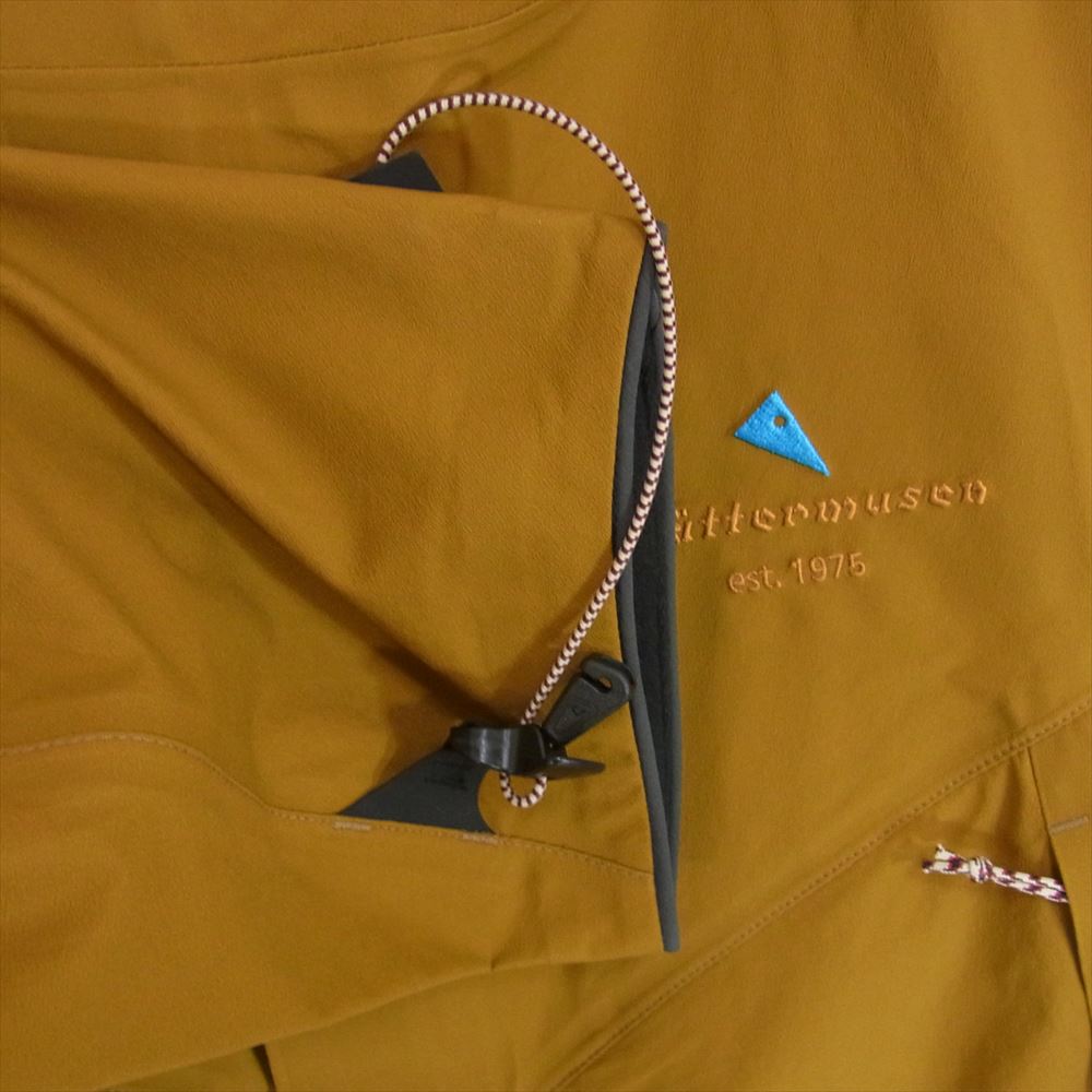 KLATTERMUSEN クレッタルムーセン 23SS 10265 133-XL Levitend Cutan Rain Jacket レヴィテンド クータン レイン ジャケット Asynjya Jacket アシーニャ ジャケット sputnik shop 限定カラー リミテッドコレクション ブラウン系 XL【新古品】【未使用】【中古】