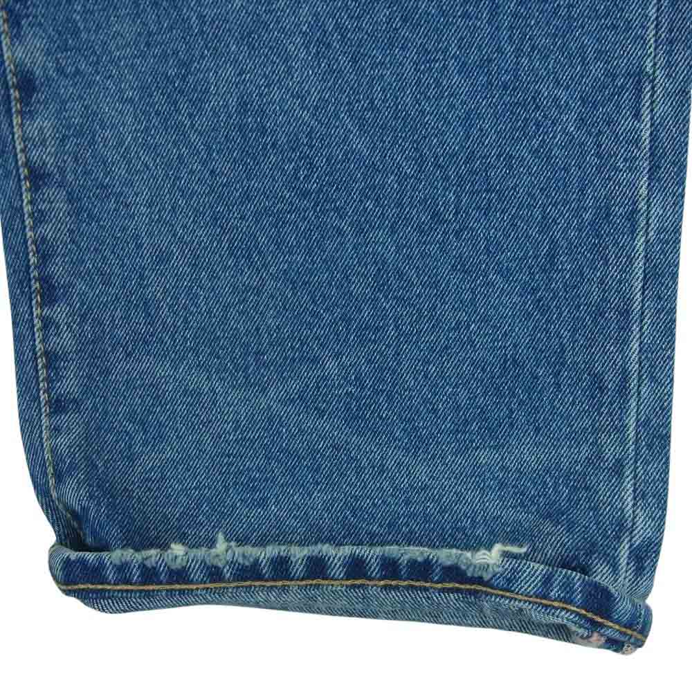 ACNE STUDIOS アクネストゥディオズ B00149 2003 ダメージ加工 リラックス フィット デニム ジーンズ パンツ インディゴブルー系 32【中古】