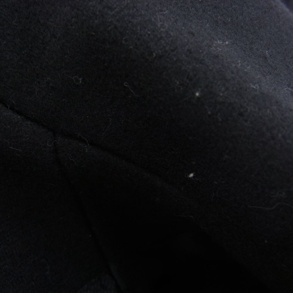 THE RERACS ザリラクス 22AW 22FW-RECT-332-J LOOSE CHESTER COAT ウール ルーズ チェスター コート ブラック系 48【中古】