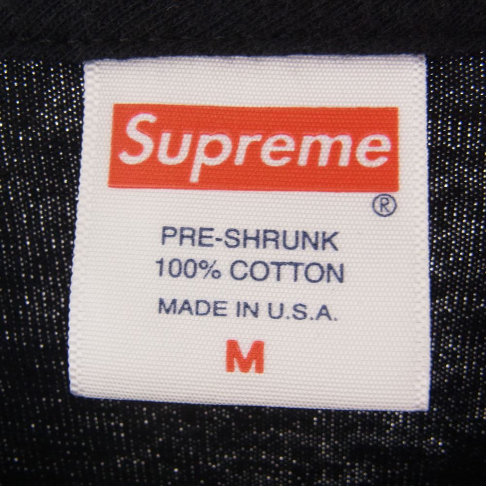 Supreme シュプリーム 23SS Business Tee ビジネス ロゴ Tシャツ ブラック系 M【中古】