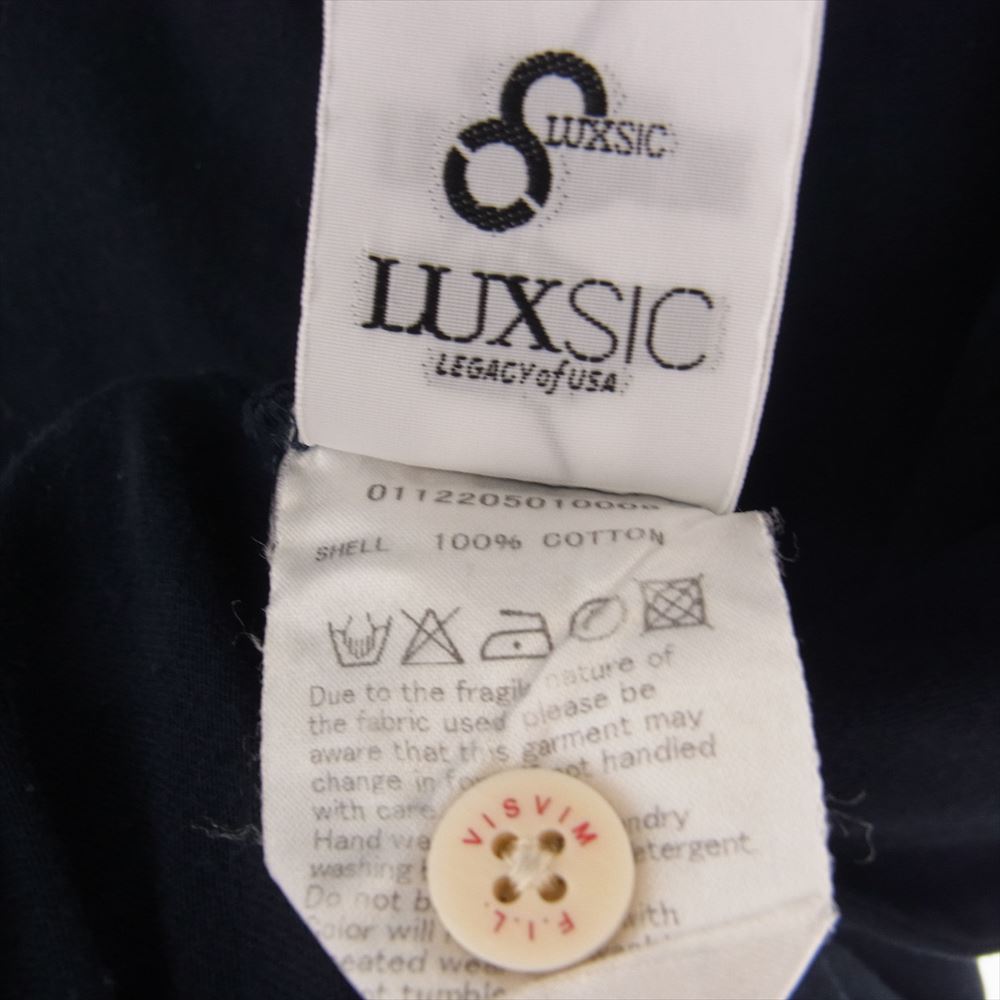 VISVIM ビズビム 011220501008 DOUBLE SCOOP HENLEY S/S(LUXSIC) ヘンリーネック Tシャツ カットソー NAVY ネイビー ネイビー系 2【中古】