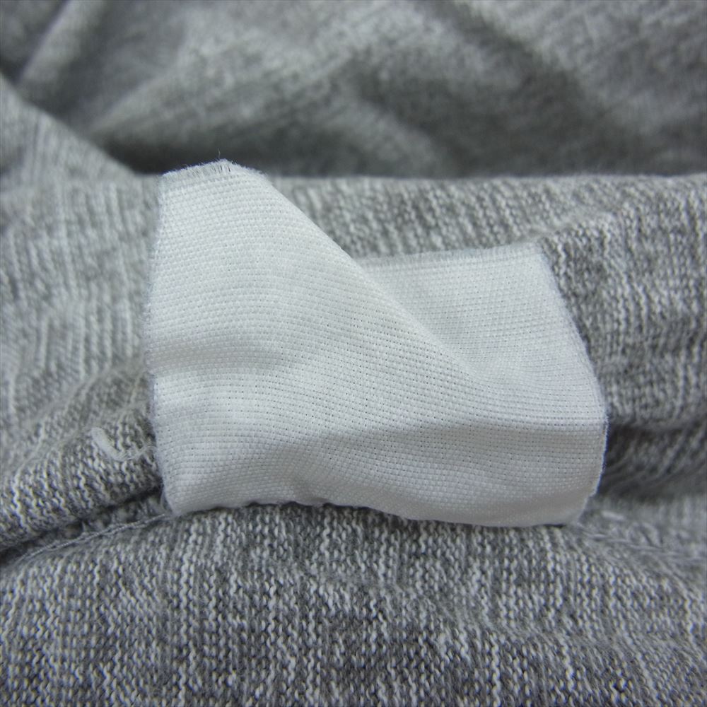 ウエストライド コットン プリント Tシャツ カットソー 半袖 グレー系 42【中古】