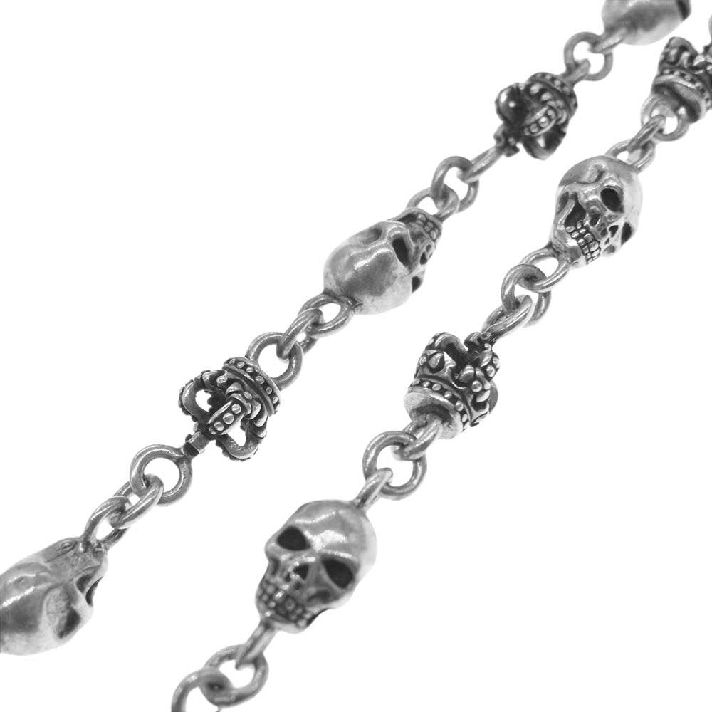 Justin Davis ジャスティンデイビス SNJ126 2 50 SKULL DIVINE スカル クラウン チェーン【中古】