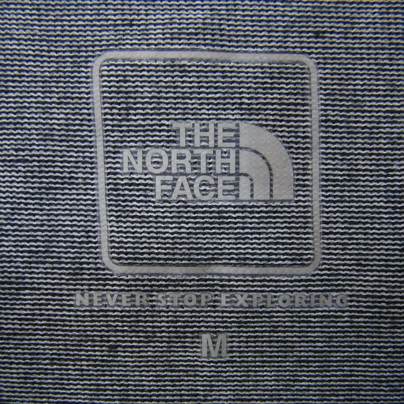 THE NORTH FACE ノースフェイス NT32063 S/S Panel Border Tee ショートスリーブ パネル ボーダー 半袖Tシャツ ネイビー系 M【中古】