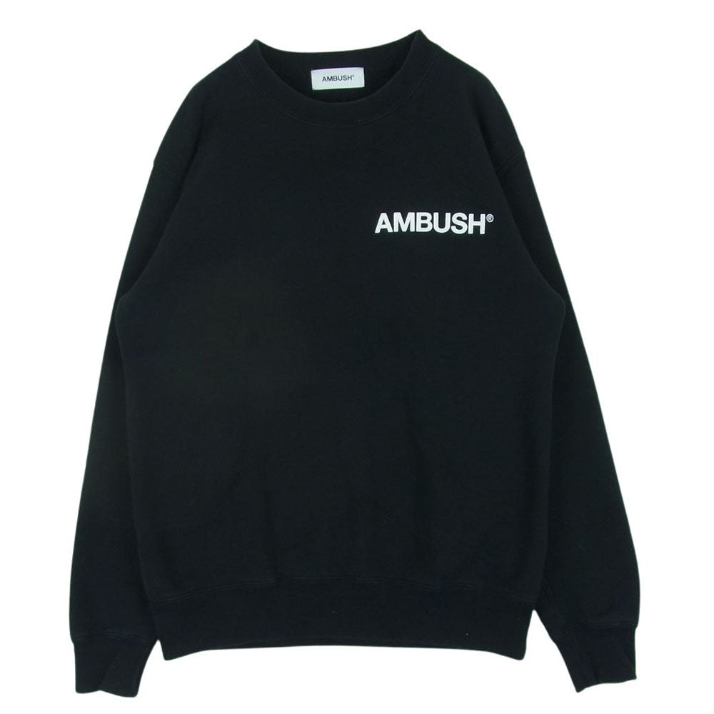AMBUSH アンブッシュ 12111480-B ロゴ クルーネック スウェット 